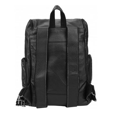 Рюкзак мужской кожаный Borsa Leather 1t1017m-black