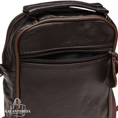 Сумка через плечо мужская кожаная Keizer K18016-black