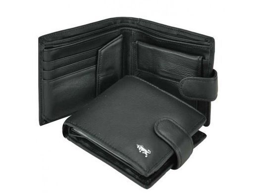 Портмоне мужское кожаное Tiding Bag A7-685-1A черный