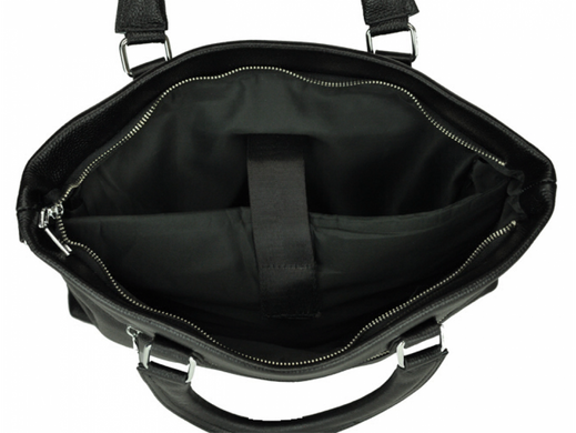 Мужская кожаная сумка для ноутбука Tiding Bag A25F-66001A черный