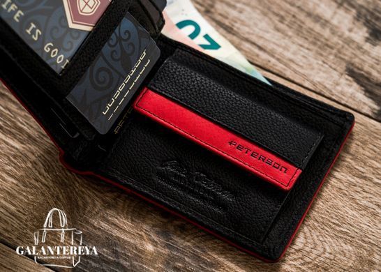 Кошелек мужской кожаный Peterson PTN 1517.03