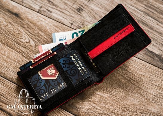 Кошелек мужской кожаный Peterson PTN 1517.03