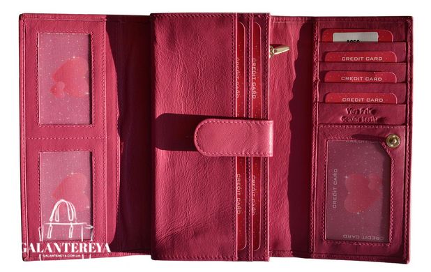 Гаманець жіночий шкіряний Italian fabric bags 8050
