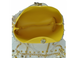 Сумочка-джеллі жіноча прозора із заклепками Mona W04-10024BL 4