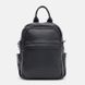Рюкзак женский кожаный Ricco Grande K18061bl-black черный 2