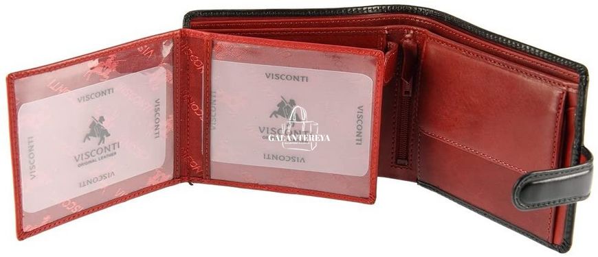 Мужской кожаный кошелек Visconti TR35