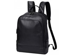 Мужской кожаный рюкзак Tiding Bag A25F-11685A черный