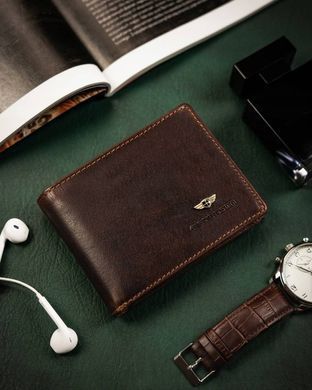 Гаманець чоловічий шкіряний Peterson PTN WL-1012-COM
