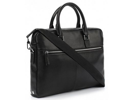 Мужская кожаная сумка для ноутбука Tiding Bag NM17-9069-5A черный