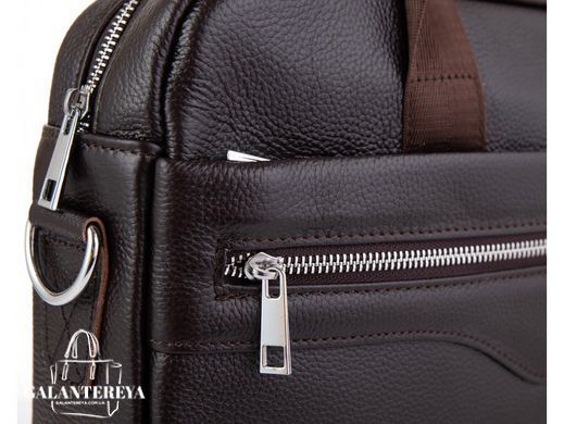 Сумка для ноутбука мужская кожаная Tiding Bag A25-1128-1A