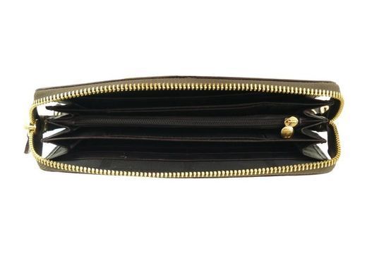 Женский кожаный кошелек WANLIMA (ВАНЛИМА) W82042840115-black