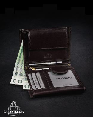 Кошелек мужской кожаный ROVICKY 1502-03-BOR
