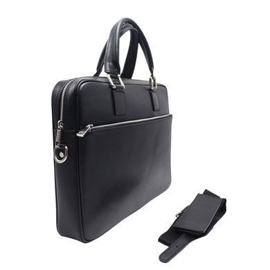 Мужская кожаная сумка Italian fabric bags 1003