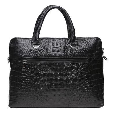 Сумка для ноутбука мужская кожаная Keizer K17607-black