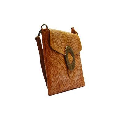Женская кожаная сумочка-клатч Italian fabric bags 2197