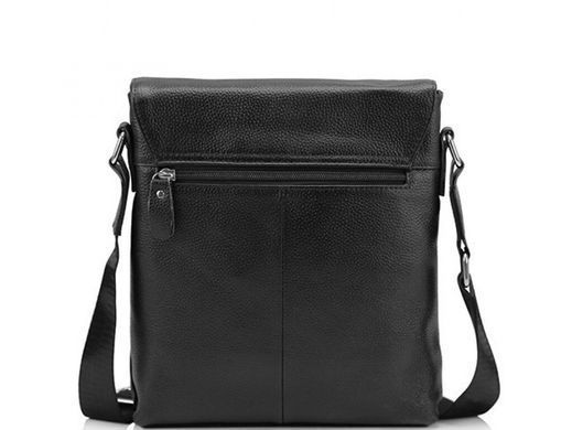 Мужской кожаный мессенджер Tiding Bag A25F-9133A черный
