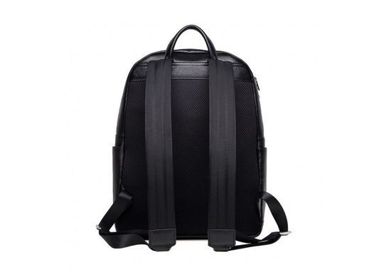 Мужской кожаный рюкзак Tiding Bag NB52-0905A черный