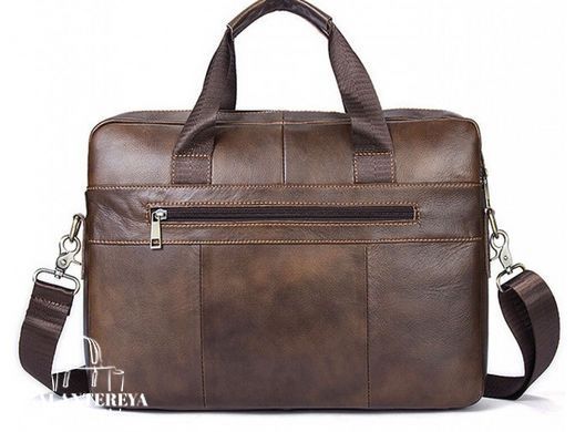 Мужская кожаная сумка для ноутбука Bexhill Bx1120C коричневый