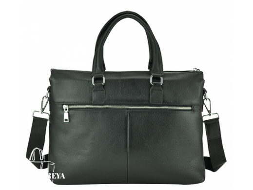 Мужская кожаная сумка Tiding Bag A25F-17614A черный