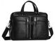Кожаная мужская сумка для ноутбука Royal Bag RB50021 черный 1