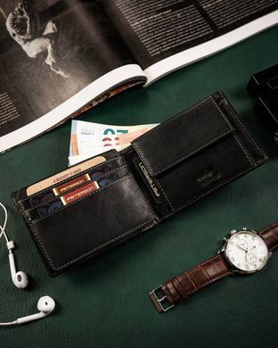 Гаманець чоловічий шкіряний Peterson PTN WL-1012-COM