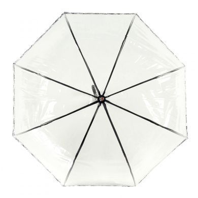 Парасолька-тростина жіноча механічна Fulton Birdcage-2 Luxe L866 Black (Чорний)