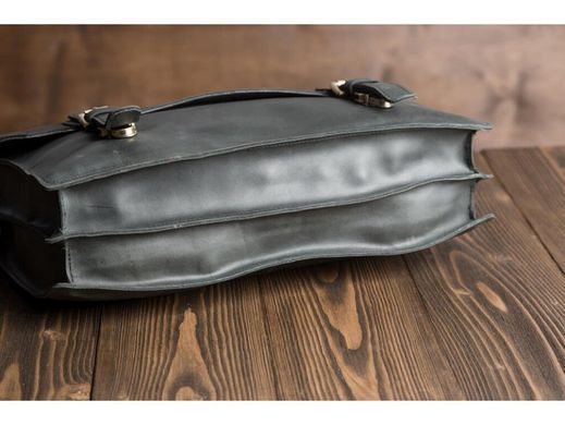 Мужской кожаный портфель Tiding Bag GA2095R коричневый
