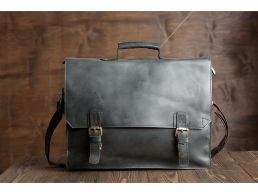 Мужской кожаный портфель Tiding Bag GA2095R коричневый