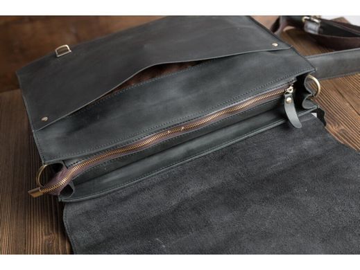 Мужской кожаный портфель Tiding Bag GA2095R коричневый