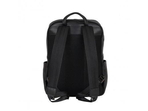 Чоловічий шкіряний рюкзак Tiding Bag B3-8603A чорний