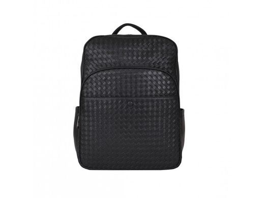 Чоловічий шкіряний рюкзак Tiding Bag B3-8603A чорний