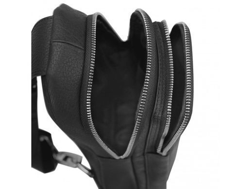 Слинг через плечо мужской кожаный Tiding Bag SM8-356A