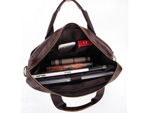 Мужская кожаная сумка для ноутбука Bexhill Bx1131C коричневый