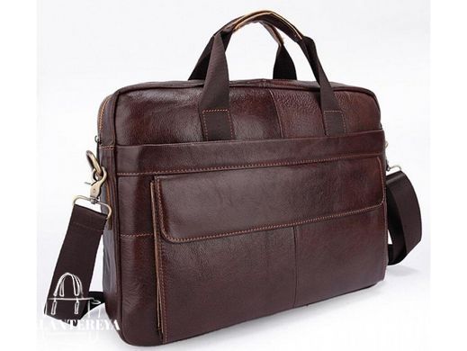 Мужская кожаная сумка для ноутбука Bexhill Bx1131C коричневый