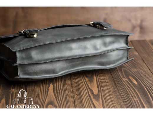 Мужской кожаный портфель Tiding Bag GA2095R коричневый