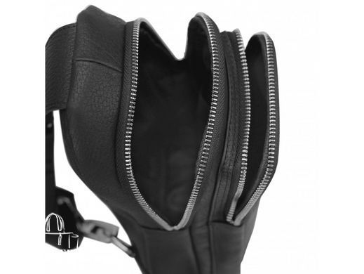 Слинг через плечо мужской кожаный Tiding Bag SM8-356A