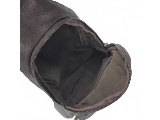 Сумка-слинг через плечо мужская кожаная Tiding Bag A25-5021C