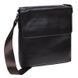 Сумка через плечо мужская кожаная Borsa Leather K18168-black 1
