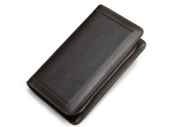 Мужской кожаный коричневый клатч MS Collection Ms005B