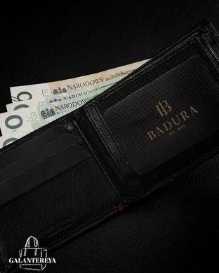 Кошелек мужской кожаный Badura B-N29925-CAW