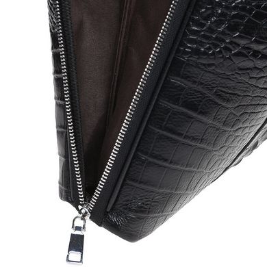 Мужская кожаная сумка для ноутбука Keizer K1359-1-black черный