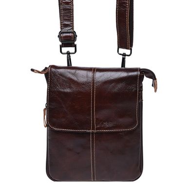 Мужская кожаная сумка Keizer K18713-brown коричневый