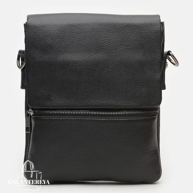 Сумка мужская кожаная Borsa Leather K12056-black