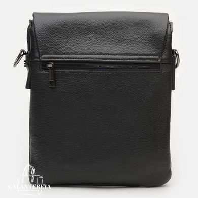 Сумка мужская кожаная Borsa Leather K12056-black
