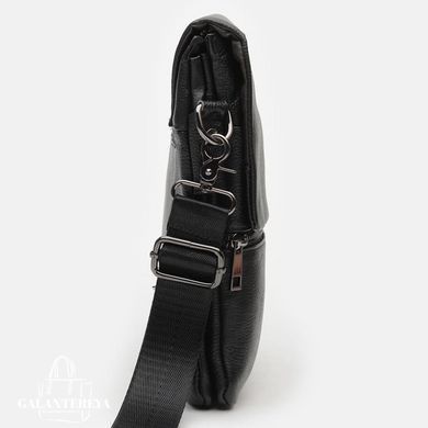 Сумка мужская кожаная Borsa Leather K12056-black