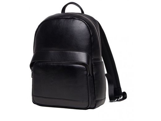Мужской кожаный рюкзак Tiding Bag NB52-0903A черный