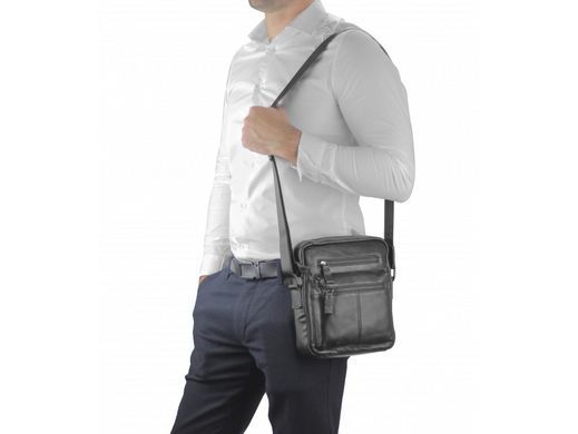 Мессенджер мужской кожаный Tiding Bag N2-0015A