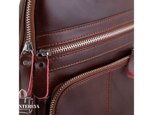 Слинг через плечо мужской кожаный Tiding Bag A25-6896R