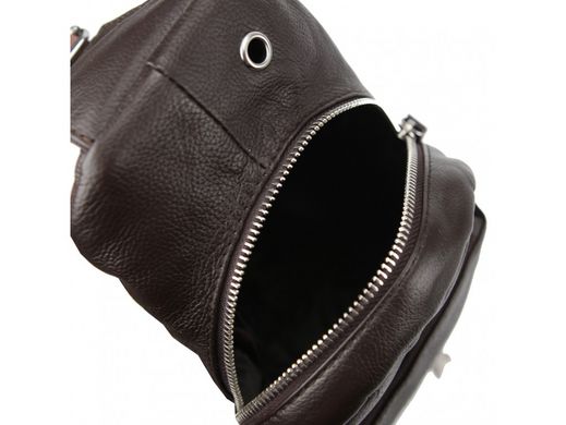 Слинг через плечо мужской кожаный Tiding Bag A25F-FL-5311B