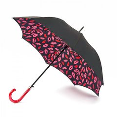 Зонт-трость женский полуавтомат Fulton L723 Bloomsbury-2 Black (Черный)